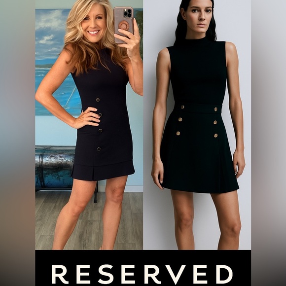 Pure Luxury From Reserved,Gorgeous & Wonderfully Unique,,Pleated Hem, Size XS - Picture 4 of 14